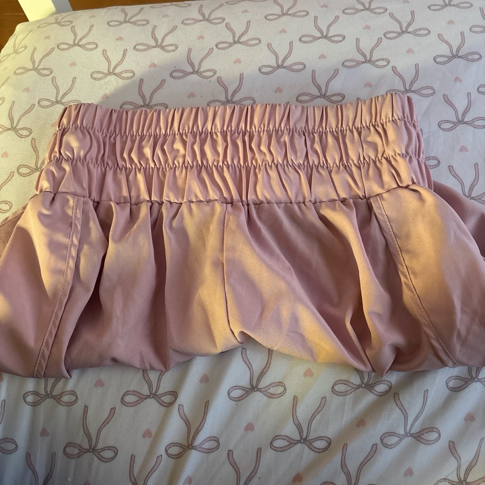 Pink Ruffled Skirt